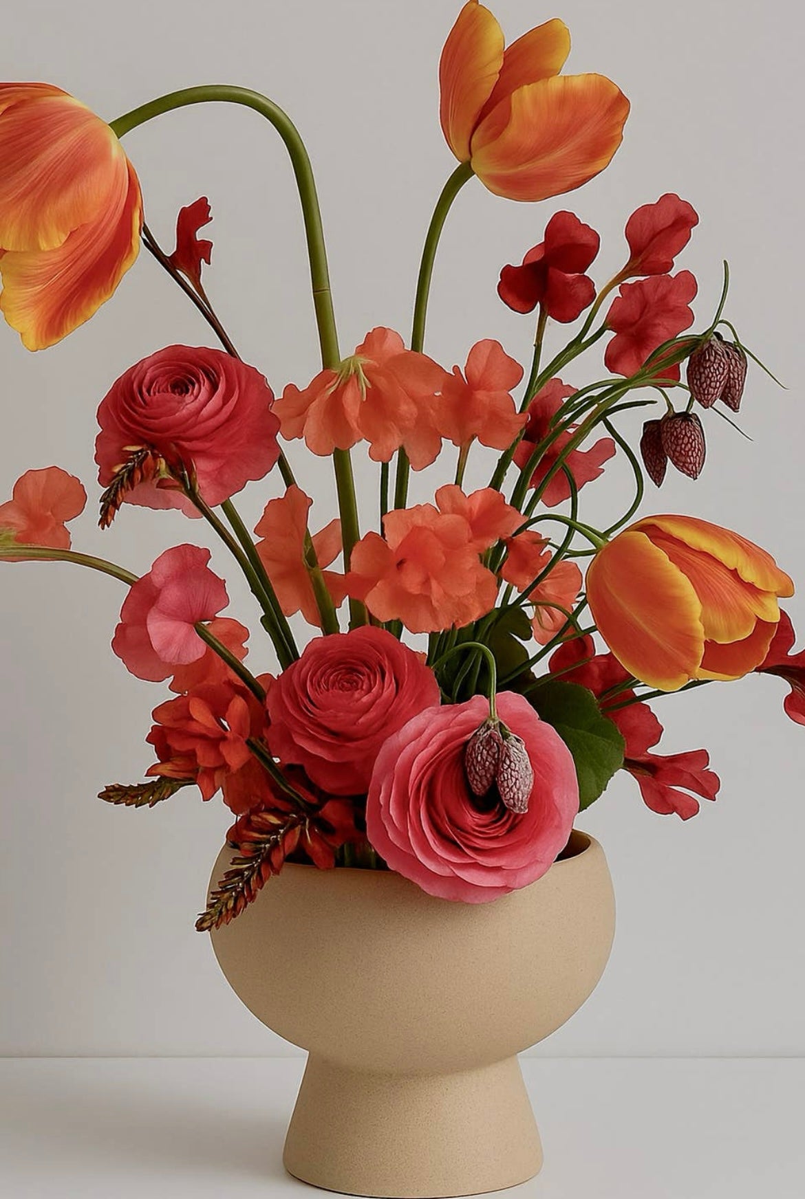 Vase en céramique émaillée
