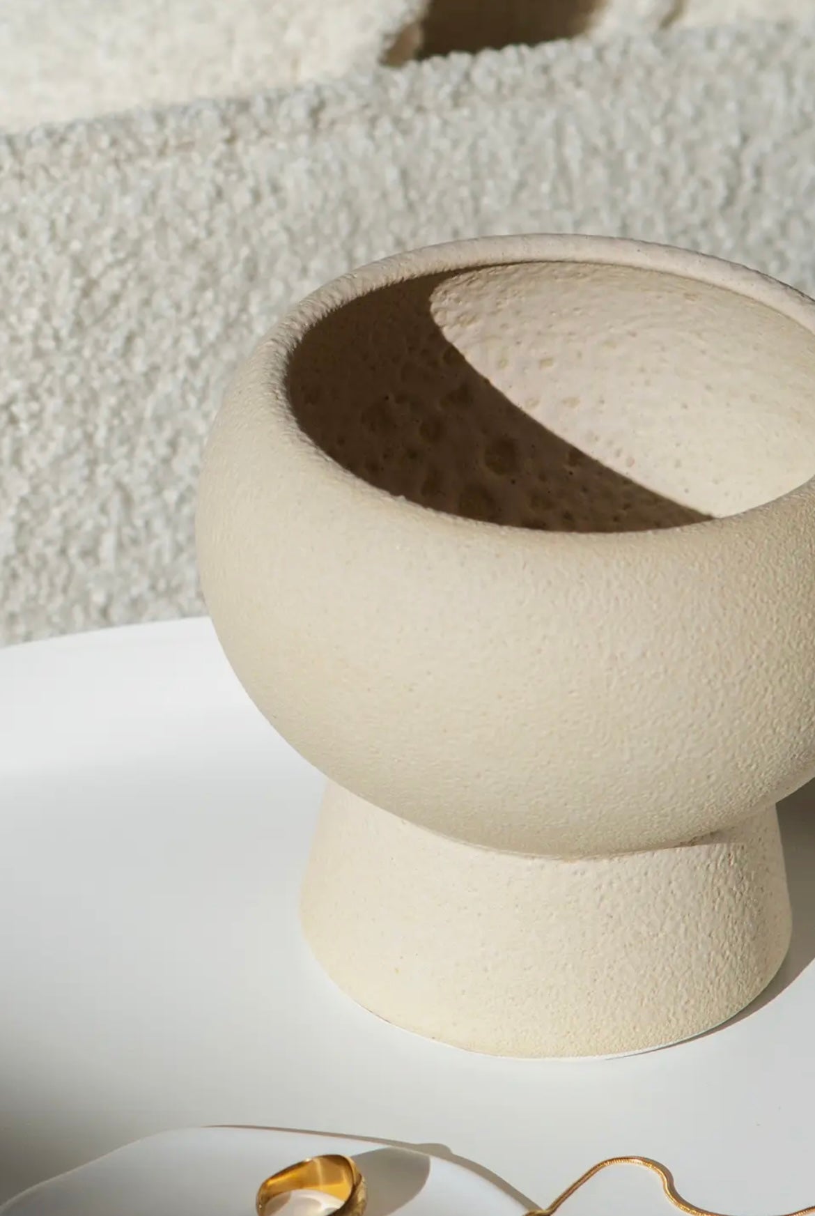 Vase en céramique émaillée