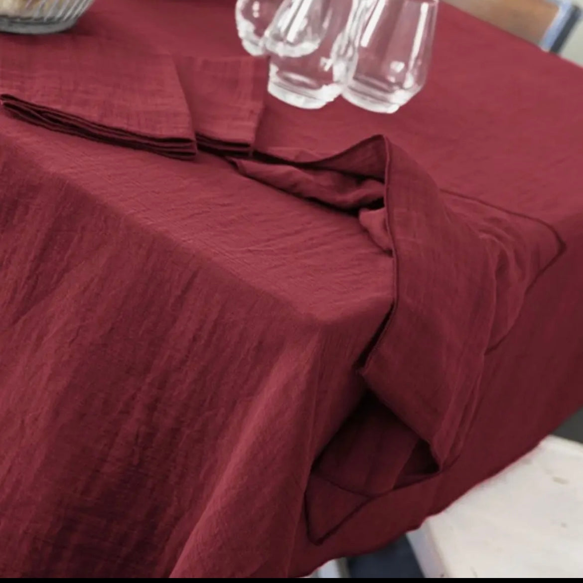 Nappe Rectangle en gaze