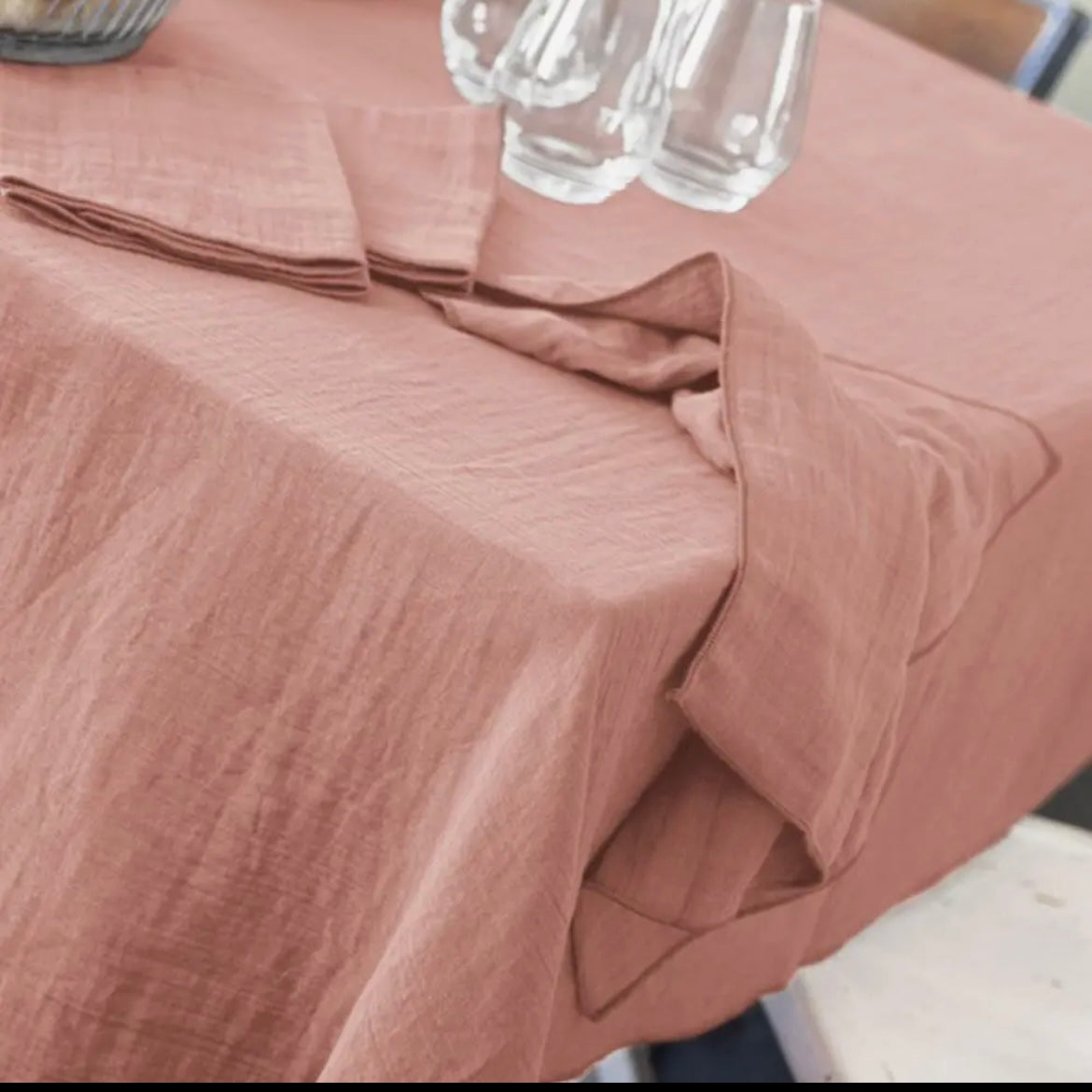 Nappe Rectangle en gaze