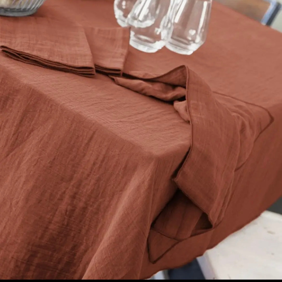 Nappe Rectangle en gaze