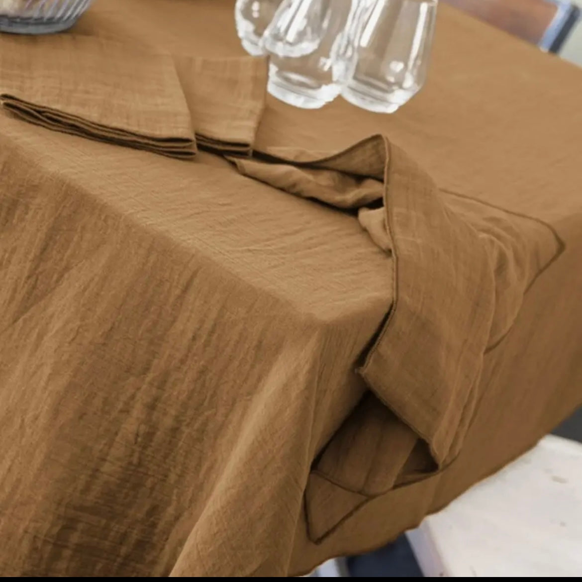 Nappe Rectangle en gaze