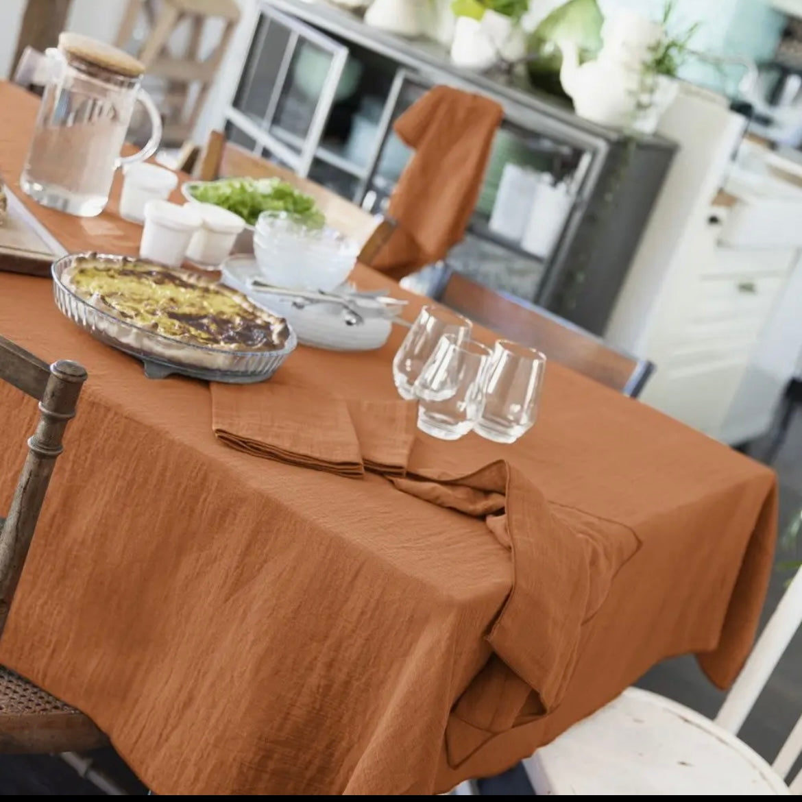 Nappe Rectangle en gaze