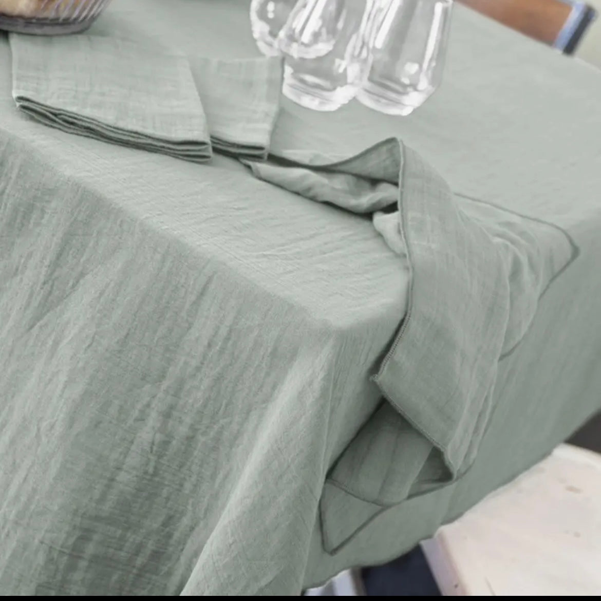 Nappe Rectangle en gaze