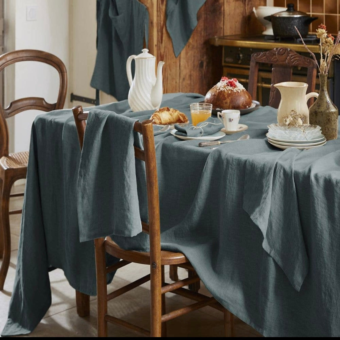 Nappe en lin.