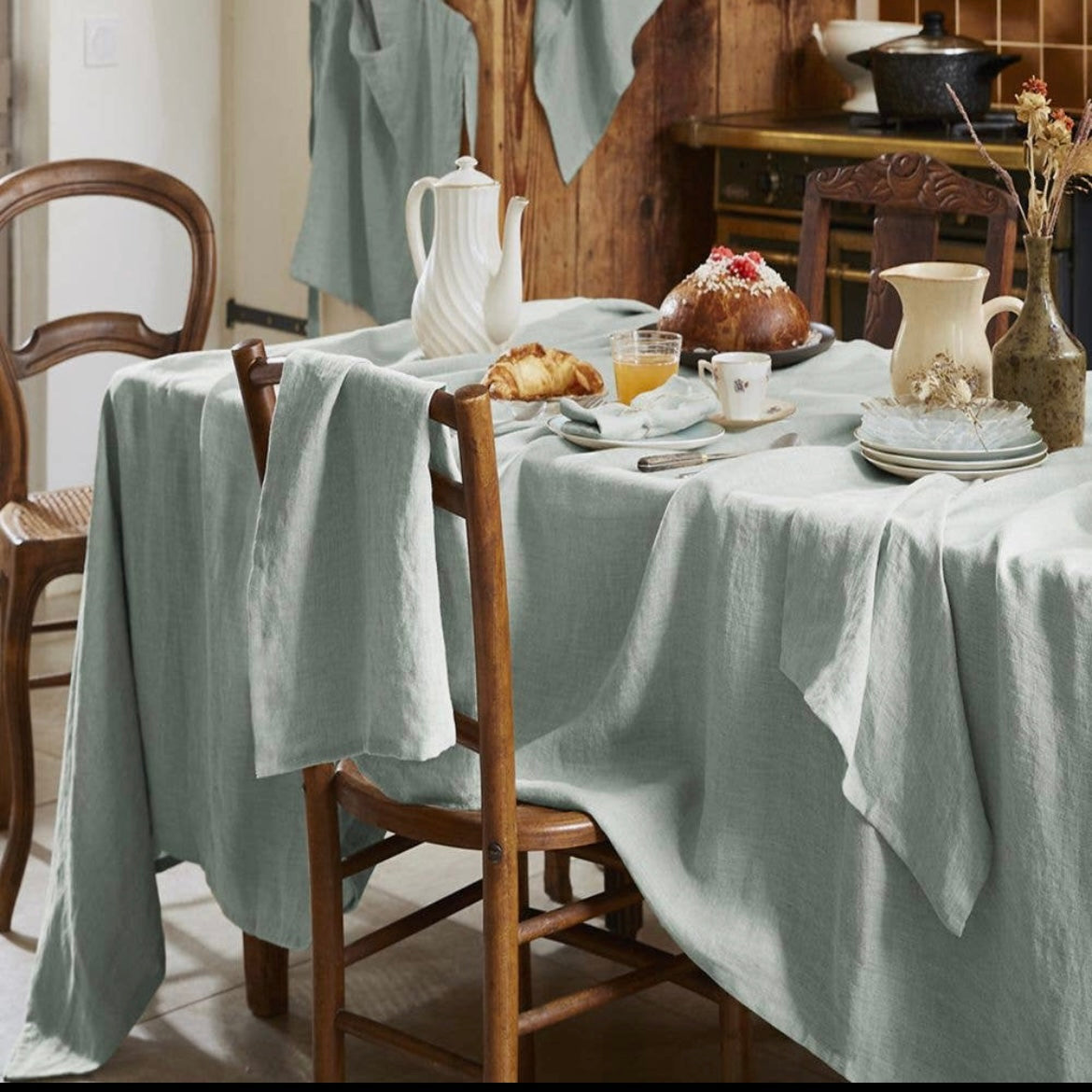 Nappe en lin.