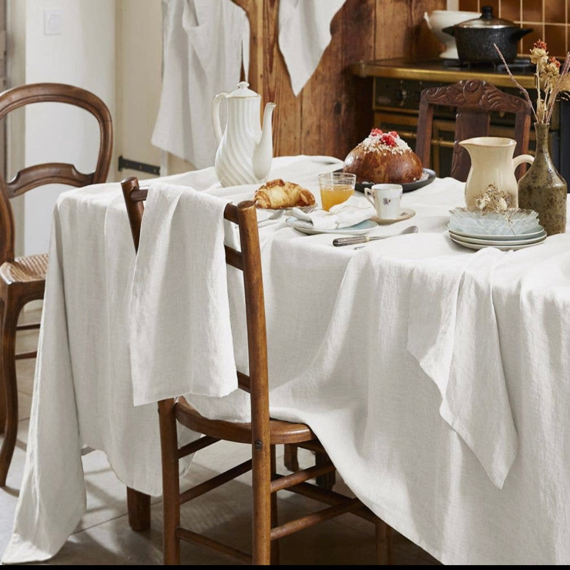 Nappe en lin.