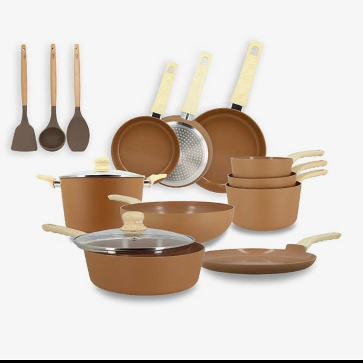 Lot de 13 pièces de cuisson