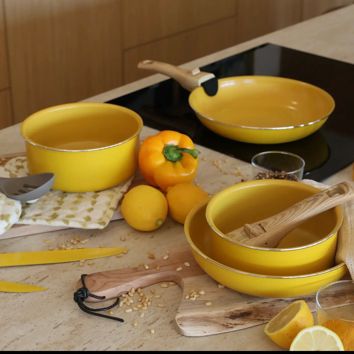 Lot de 5 pièces de cuisson