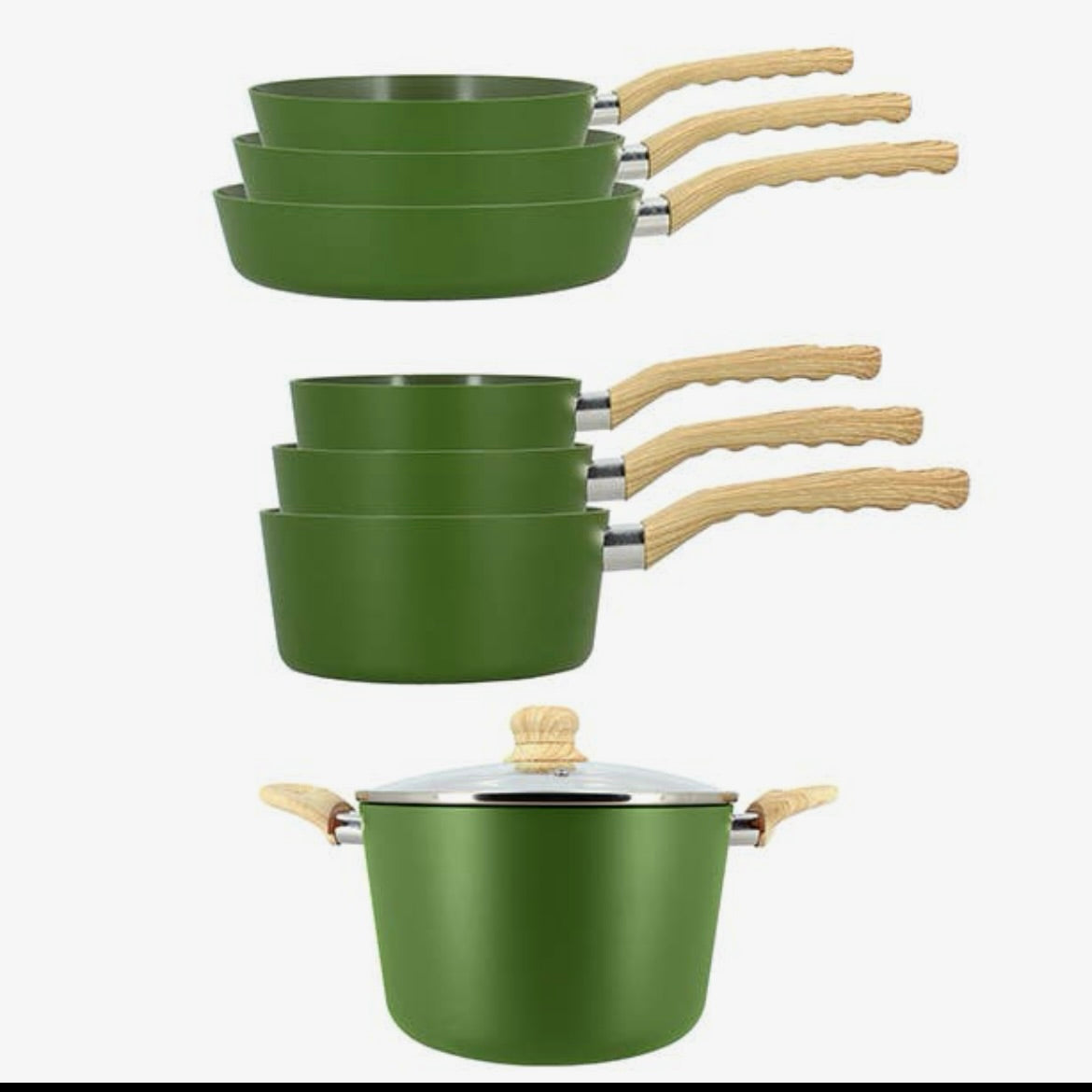 Lot de 7 pièces de cuisson