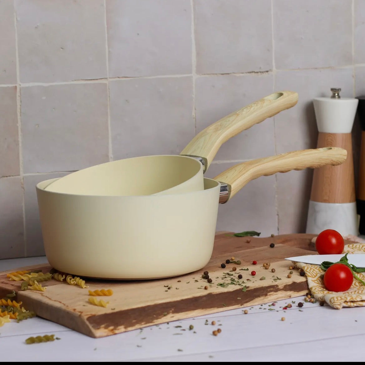 Lot de 3 casseroles