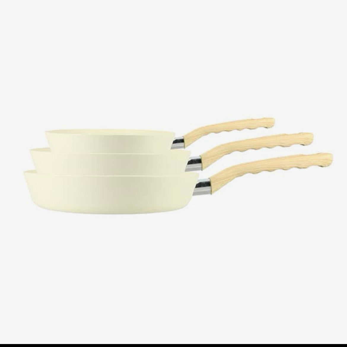 Lot de 3 poêles