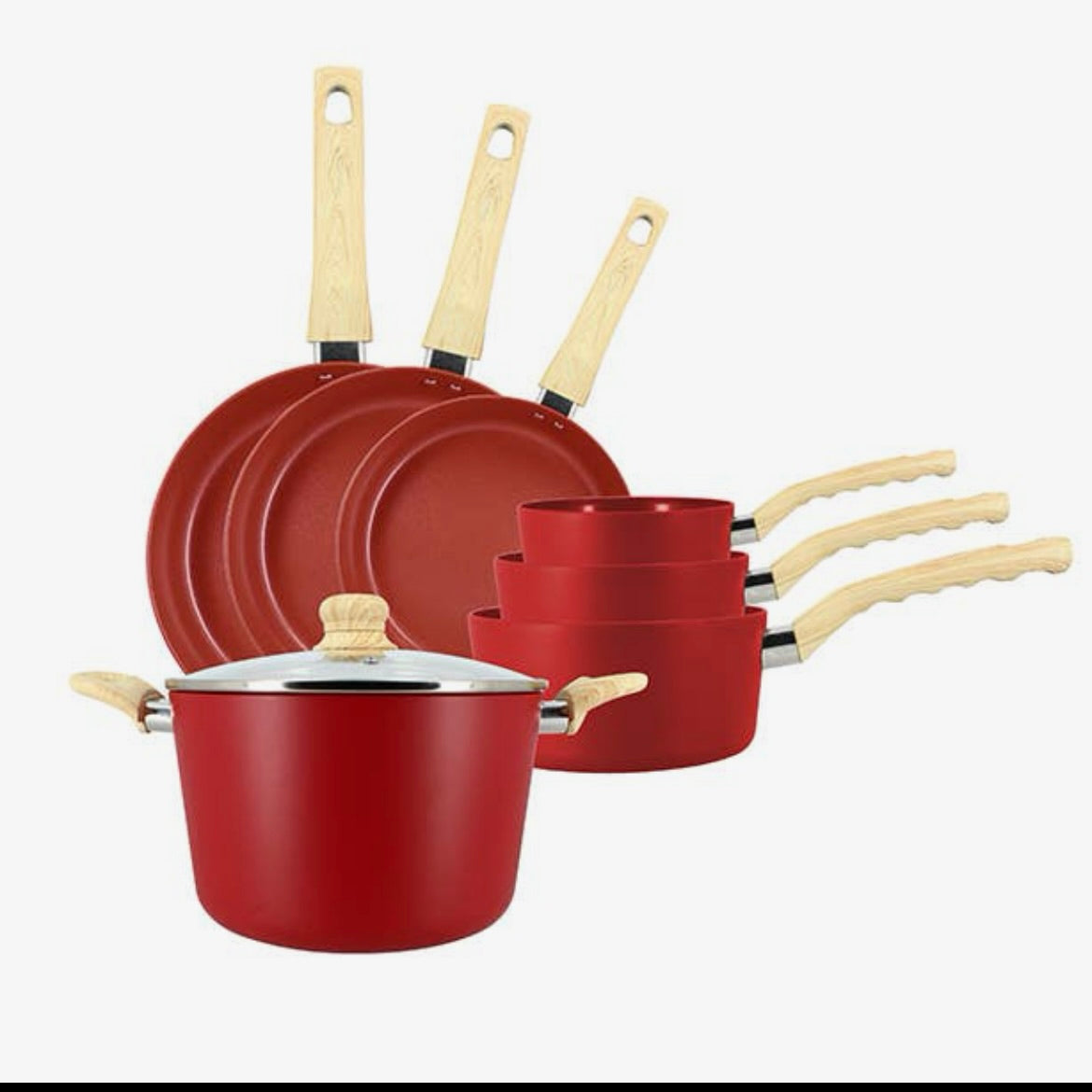 Lot de 7 pièces de cuisson