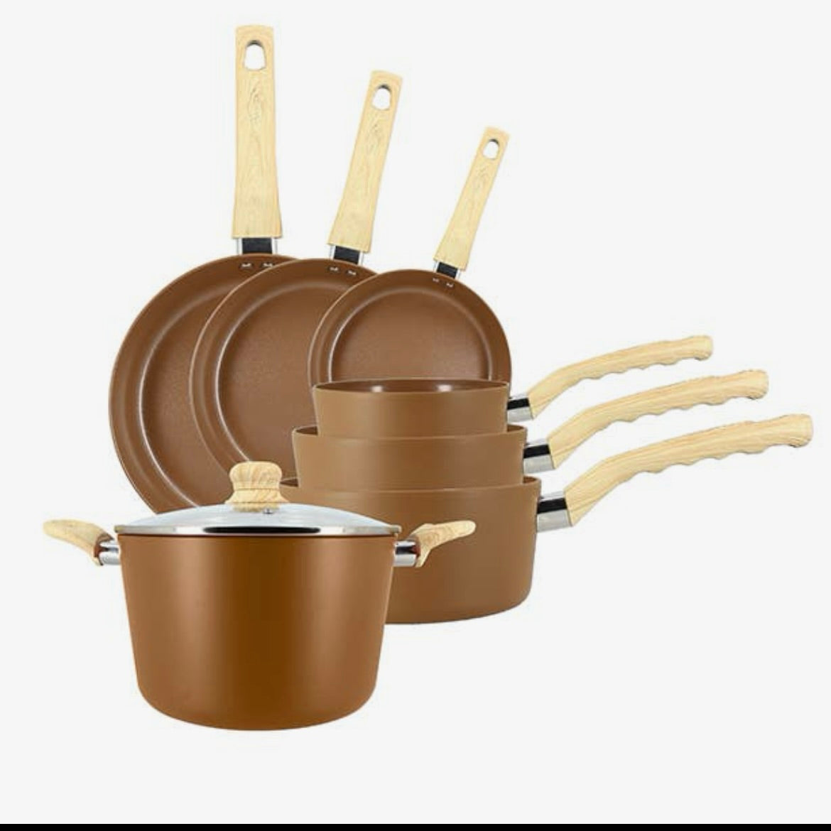 Lot de 7 pièces de cuisson