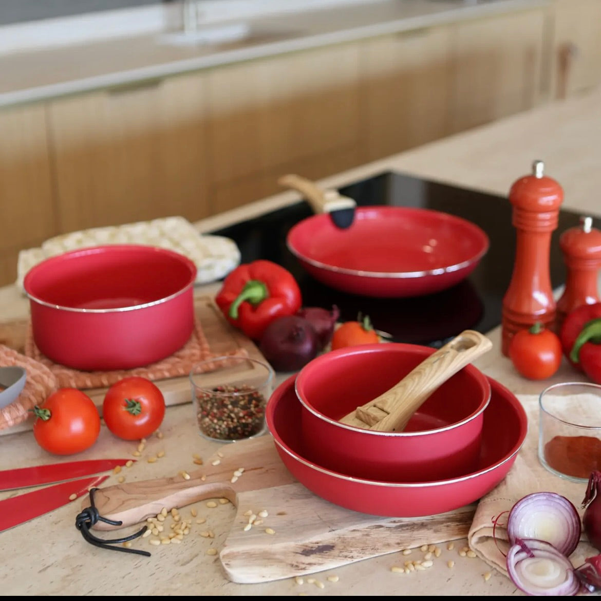 Lot de 5 pièces de cuisson